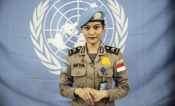 Une sergent-chef de la MINUSCA reçoit le prix de la policière de l'ONU de l'année